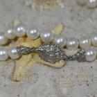 Collana perle acqua dolce mm 8.5 / 9.0 con chiusura argento